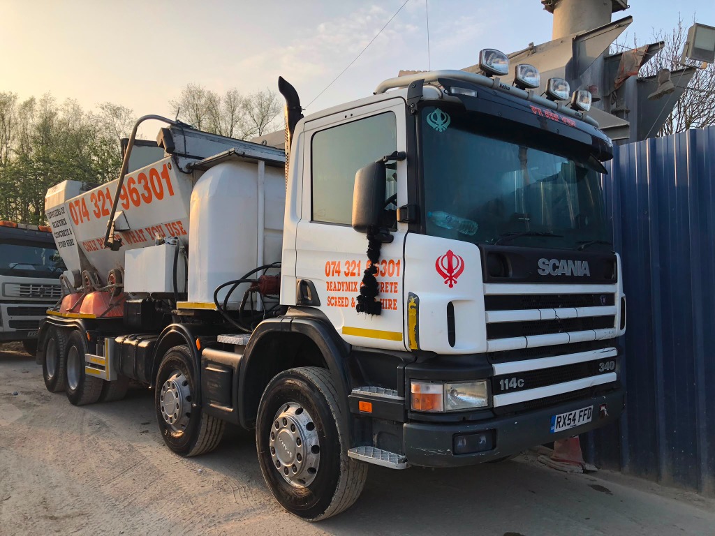 Scania Volumetric Concrete Mixer Truck Rickmansworth